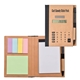 Recycled Cardboard Notebook w / Calculator and Sticky Tabs