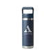 YETI(R) Rambler(R) 18 oz Water Bottle with Color - Matched Straw Cap