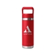 YETI(R) Rambler(R) 18 oz Water Bottle with Color - Matched Straw Cap