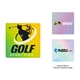 Acrylic Golf Ball Marker - Square