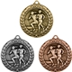 Stock Small Academic Sports Laurel Medals Cross Country