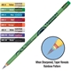 Arcus (TM) Rainbow Recycled Newspaper Pencil