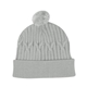 Courtney Cable Knit rPET Pom Beanie