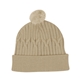 Courtney Cable Knit rPET Pom Beanie