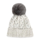 Ahead Speckle Pom Knit Hat