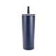 ChillFlow Stainless Steel Mug with Straw 24 oz
