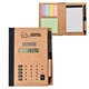 Mini Eco - Friendly Paper Based Padfolio with Calculator Pen