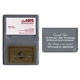 Fold Over Card Case with 2 clear pockets