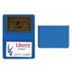 Fold Over Card Case with 2 clear pockets