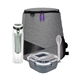 Trendy Lunch Box Utensil Backpack Set