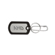 Prime Line Ball Chain Dog Tag Keychain