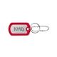 Prime Line Ball Chain Dog Tag Keychain