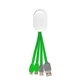 Ellipse 3- in -1 Dual Input Charging Cable
