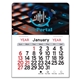 Adhesive Peel - N - Stick(R) Calendar - Rectangle
