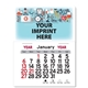 Adhesive Peel - N - Stick(R) Calendar - Rectangle