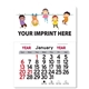 Adhesive Peel - N - Stick(R) Calendar - Rectangle