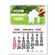 Adhesive Peel - N - Stick(R) Calendar - Rectangle