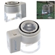 Illuminated Adjustable Focus Loupe With Ruler