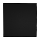 Solid Black 22 x 22 Cotton Bandana