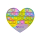 Push Pop Bubble Heart Shape Fidget Sensory Toy