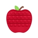 Push Pop Bubble Apple Shape Fidget Sensory Toy