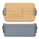 Chuckwagon Stackable Lunch Box With Bamboo Lid Utensils