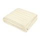 Cable Knit rPET Chenille Blanket