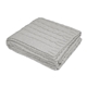 Cable Knit rPET Chenille Blanket