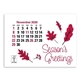 Triumph(R) Calendars Press - N - Stick Full - Color Header Standard Calendar