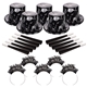 Ebony and Silver New Years Eve Party Kit for 50 People
