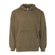 Berne Mens Heritage Zippered Pocket Hooded Pullover Sweatshirt