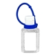 BREEZE 0.5 oz Compact Hand Sanitizer Antibacterial Gel in Flip - Top Squeeze Bottle with Adjustable Silicone Carry Strap