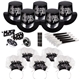 Grand Silver New Years Eve Party Kit for 50 People