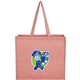 4 oz Recycled Cotton Shopper Tote with Laminated Interior