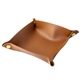 Faux Leather Catchall Tray