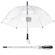 Panorama 46 Arc Auto - Open Clear Umbrella