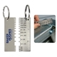Weld Ruler Keychain