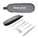 Stainless Steel Cutlery Set In Oxford Case