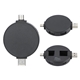 Quad 4- Port USB - C USB - A Hub with Recycled ABS Case