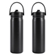 Lennon 20 oz Eco - friendly Straw Lid Vacuum Bottle