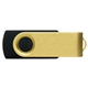 Type - C USB Flash Drive Gold Swivel