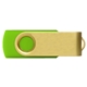 Type - C USB Flash Drive Gold Swivel