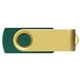 Type - C USB Flash Drive Gold Swivel