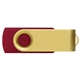 Type - C USB Flash Drive Gold Swivel