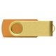 Type - C USB Flash Drive Gold Swivel