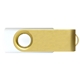 Type - C USB Flash Drive Gold Swivel