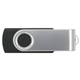 3.0 USB Flash Drive Silver Swivel
