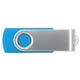 3.0 USB Flash Drive Silver Swivel