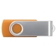 3.0 USB Flash Drive Silver Swivel