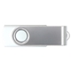 3.0 USB Flash Drive Silver Swivel